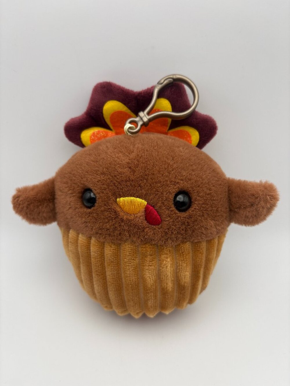 DanDee Thanksgiving Turkey Plush Stuffie Keychain 5in 2025 (SKU: 729TO)